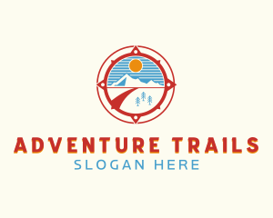 Mountain Highway Navigation logo design