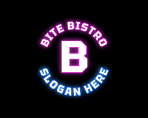 Neon Digital Bistro Pub  logo design