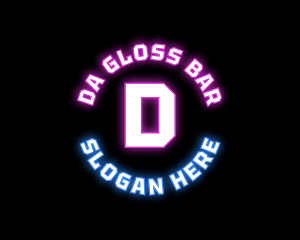 Neon Digital Bistro Pub  logo design