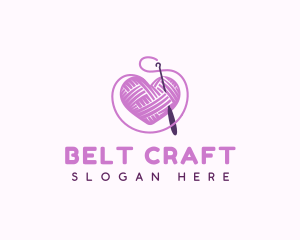 Crochet Crafts Yarn logo design