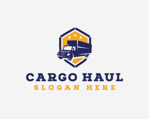 Logistics Delivery Truck logo design