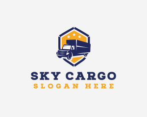 Logistics Delivery Truck logo design