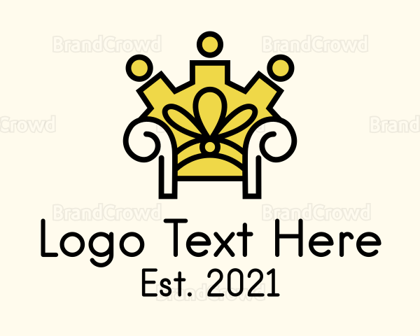 Royal Chair Throne Logo