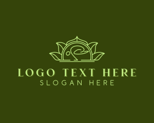 Lotus - Yoga Spa Meditation logo design