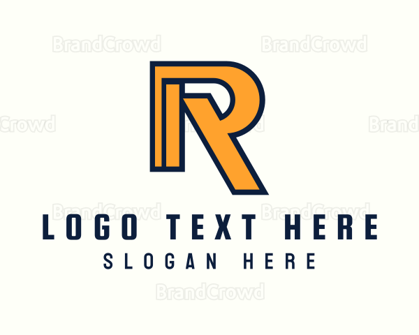 Company Brand Letter R Logo