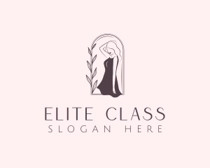 Woman Fashion Model Logo