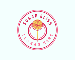 Sweets - Sweet Lollipop Dessert logo design