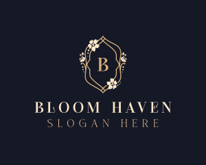 Floral Luxury Boutique logo design