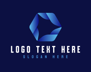 Hexagon Abstract Business logo design