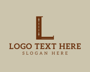 Furniture - Beauty Lifestyle Letter L logo design