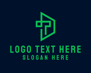 Cyber - Finance Technological Business logo design