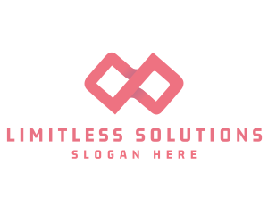 Unlimited - Infinity Loop Symbol logo design