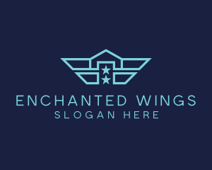 Navy Wing House logo design