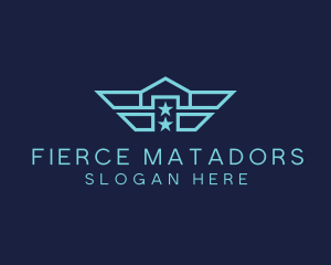 Navy Wing Home logo design