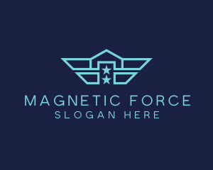 Navy Wing Home logo design