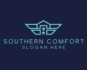 Navy Wing Home logo design