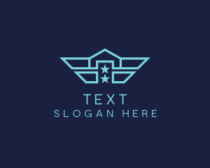 Navy Wing Home logo design