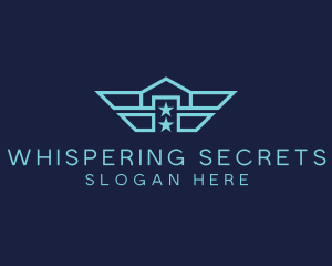 Navy Wing Home logo design