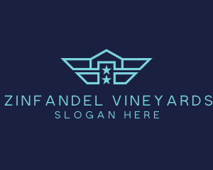 Navy Wing Home logo design