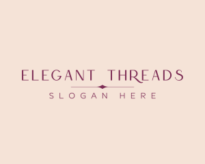 Elegant Business Wordmark logo design