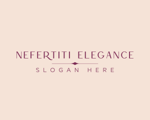 Elegant Business Wordmark logo design