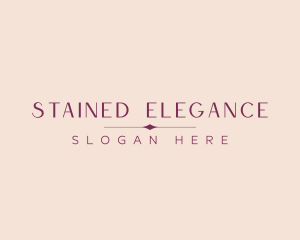 Elegant Business Wordmark logo design