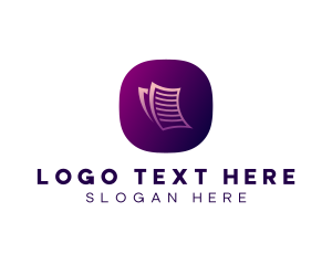 App Icon - Email Document App logo design