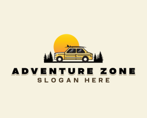 Car Travel Adventure logo design