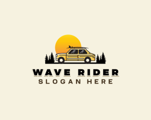 Car Travel Adventure logo design