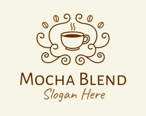 Mocha - Coffee Cup Cafe logo design