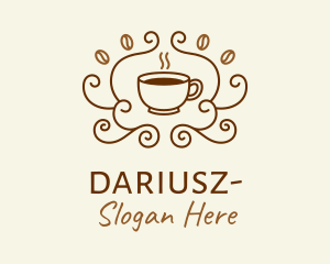 Coffee Farmer - Coffee Cup Cafe logo design