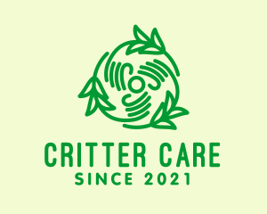 Green Hand Lawn Care  logo design