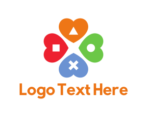 Game - Leaf Clover Game logo design