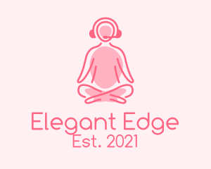 Class - Online Meditation Class logo design