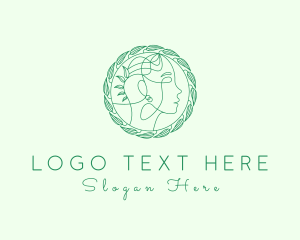 Dermatology - Eco Natural Face logo design
