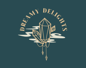 Whimsical - Whimsical Diamond Crystals logo design