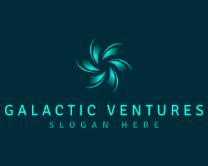 Sci Fi - HVAC Air Spin logo design