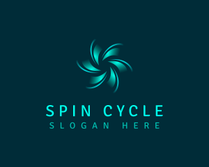 Spin - HVAC Air Spin logo design