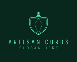 Emerald Gem Perfume logo design