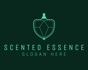 Perfume - Emerald Gem Perfume logo design
