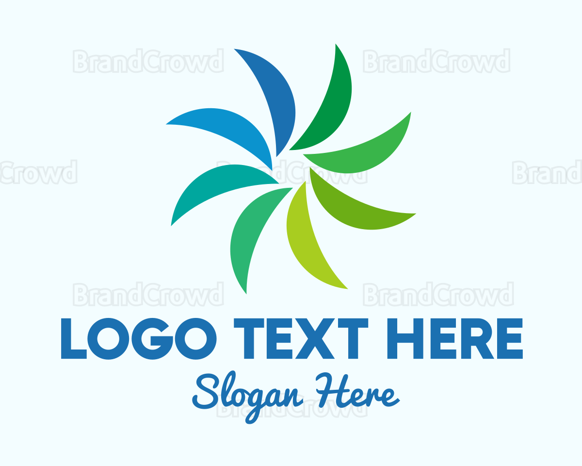 Tropical Leaves Brand Logo