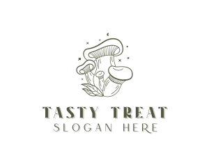 Edible - Organic Mushroom Farm logo design