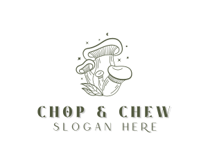 Star - Organic Mushroom Farm logo design