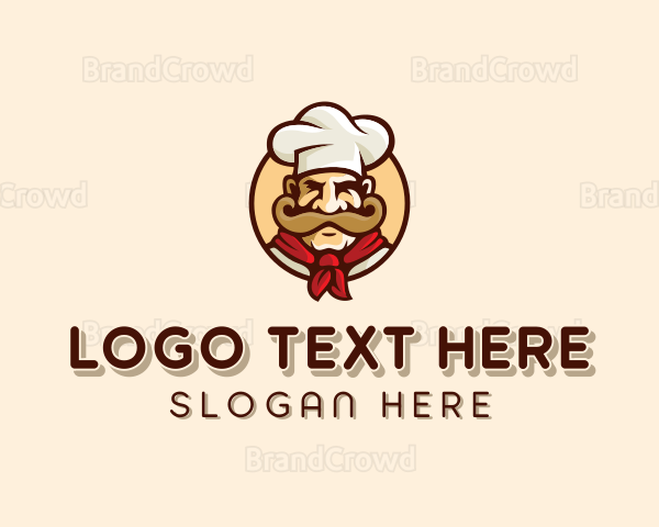 Fine Dining Restaurant Chef Logo