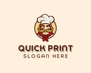 Fine Dining Restaurant Chef  logo design