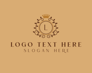 University - Royal Shield Regal logo design