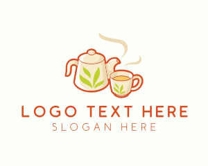 Ceramic - Herbal Tea Drink logo design