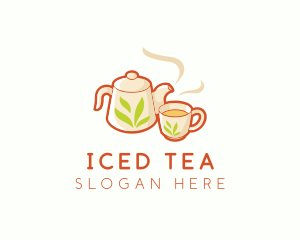 Herbal Tea Drink logo design