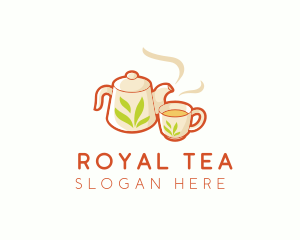 Herbal Tea Drink logo design