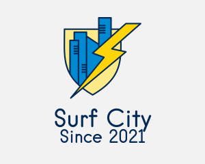 City Electrical Shield logo design